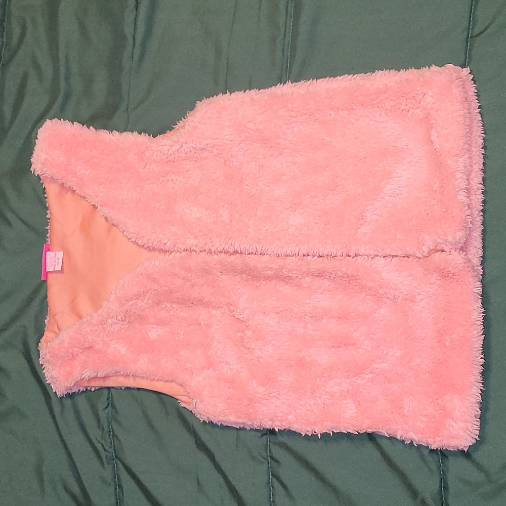 Girls pink vest